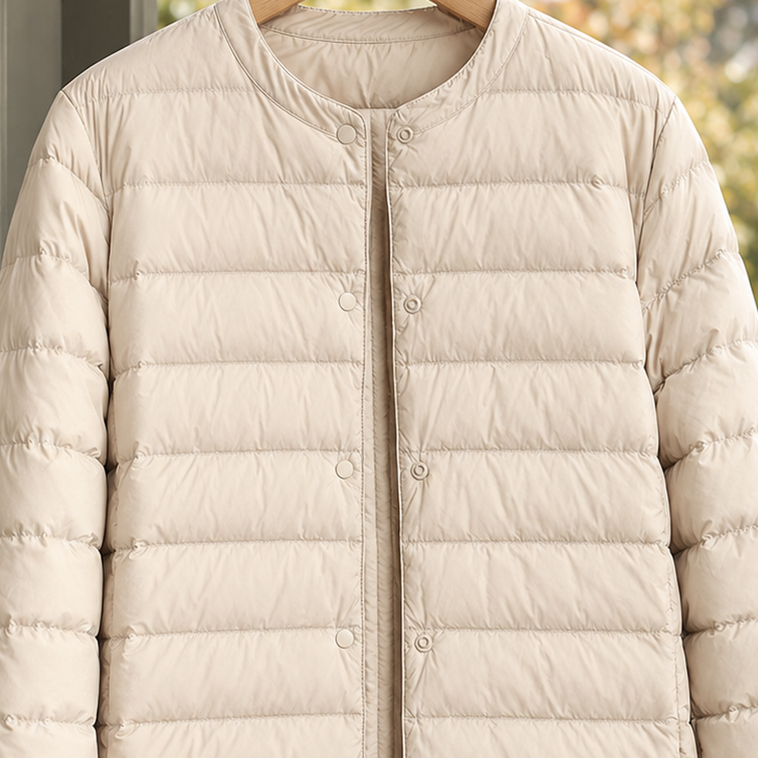 Marlene Cashmere Puffer Jacket - Lead Product Detail