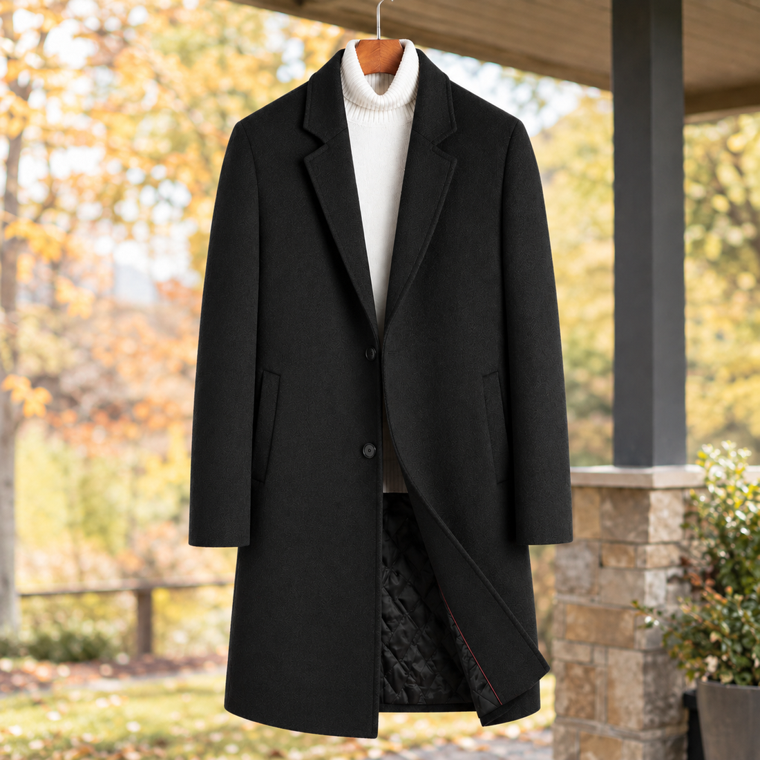 Sullivan Tailored Coat - Black