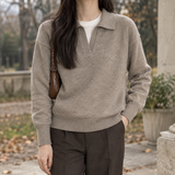 Lauren Polo Sweater - Taupe