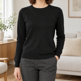 Giulia Crewneck Sweater - Black