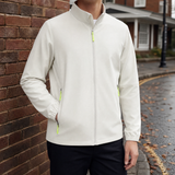 Harlan Stand Collar Jacket - Off White