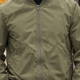 Byron Bomber Jacket - Lead Product Detail