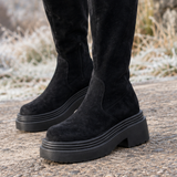 Molinari Platform Boots - Lead Product Detail
