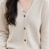 Bettina V-Neck Cardigan - Lead Product Detail