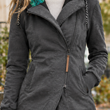 Luna Hooded Jacket - Lead Product Detail