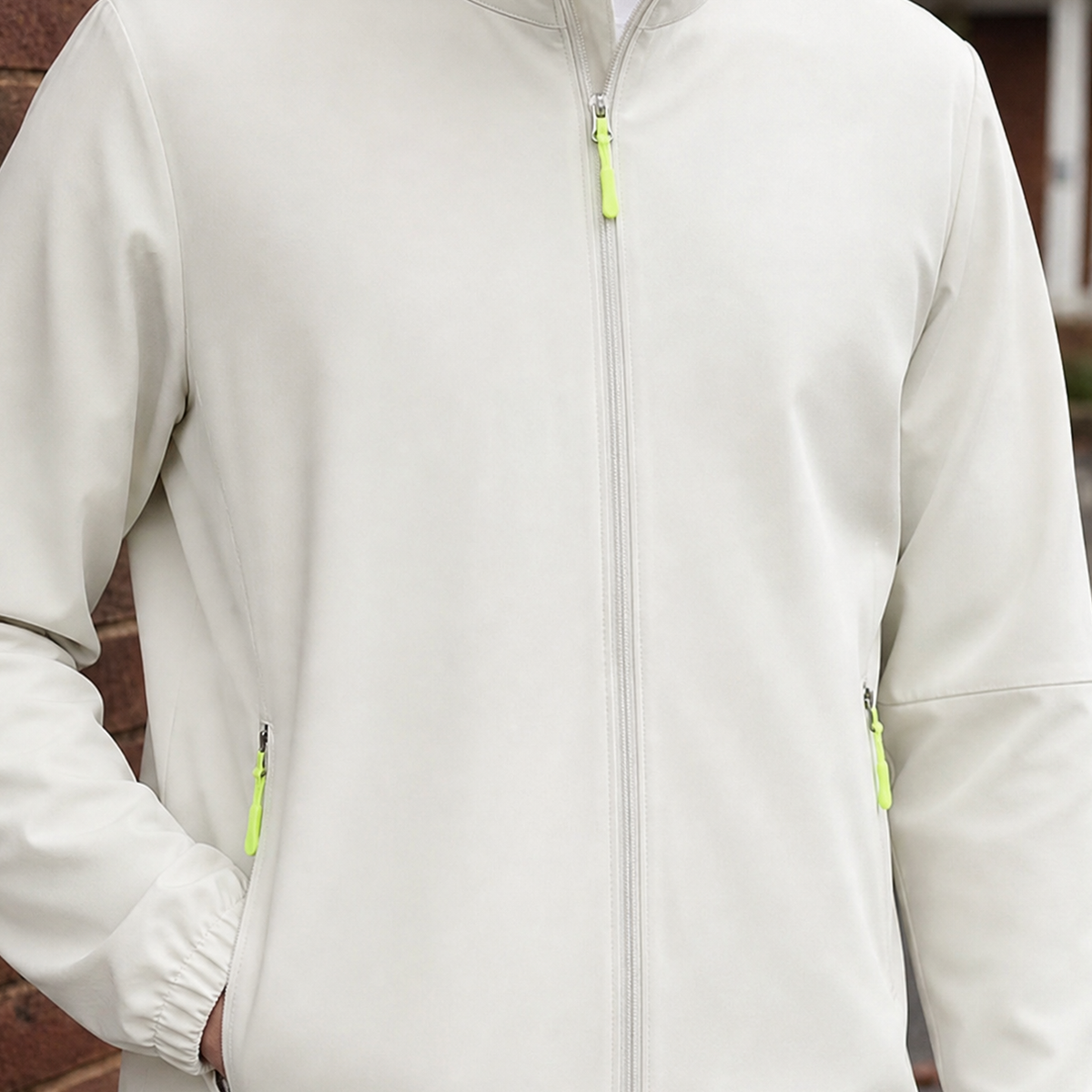 Harlan Stand Collar Jacket - Lead Product Detail