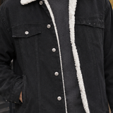 Damaso Fleece Lined Denim Jacket - Lead Product Detail