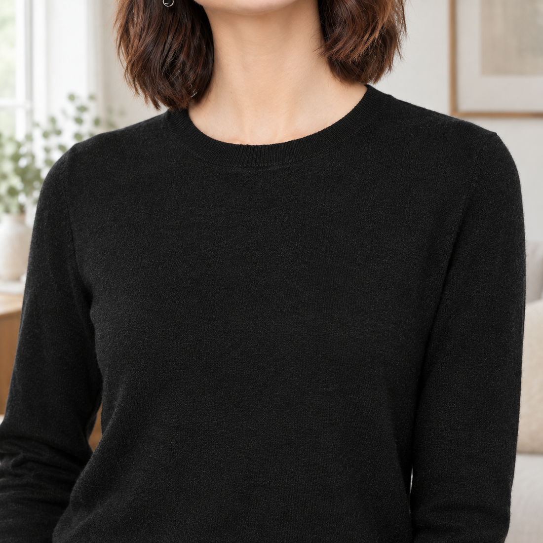 Giulia Crewneck Sweater - Lead Product Detail