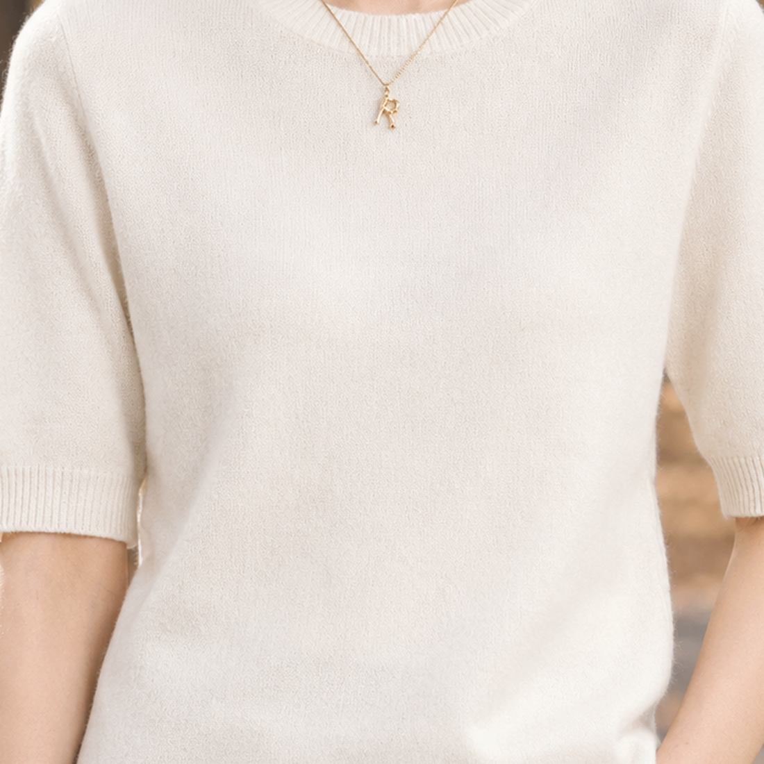 Adrienne Crew Neck Sweater - Lead Product Detail