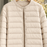 Marlene Cashmere Puffer Jacket - Lead Product Detail