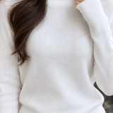 Ursuline Ribbed Sweater - Lead Product Detail