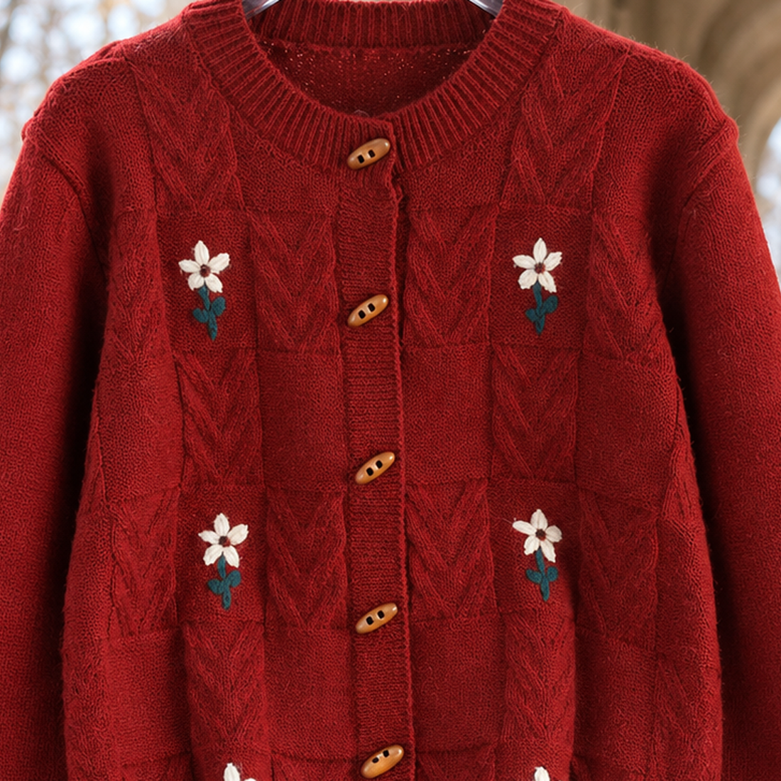 Oriana Embroidered Cardigan - Lead Product Detail