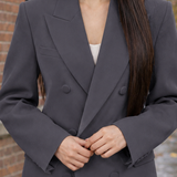 Riley Double Breasted Blazer - Lead Product Detail