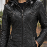 Grace Hooded Jacket - Lead Product Detail