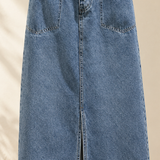Georgia Denim Skirt - Lead Product Detail