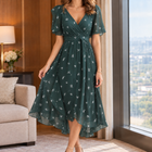 Forest Green Ditsy