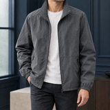 Vaughn Zip Jacket - Dark Gray