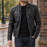 Hubert Moto Jacket - Black