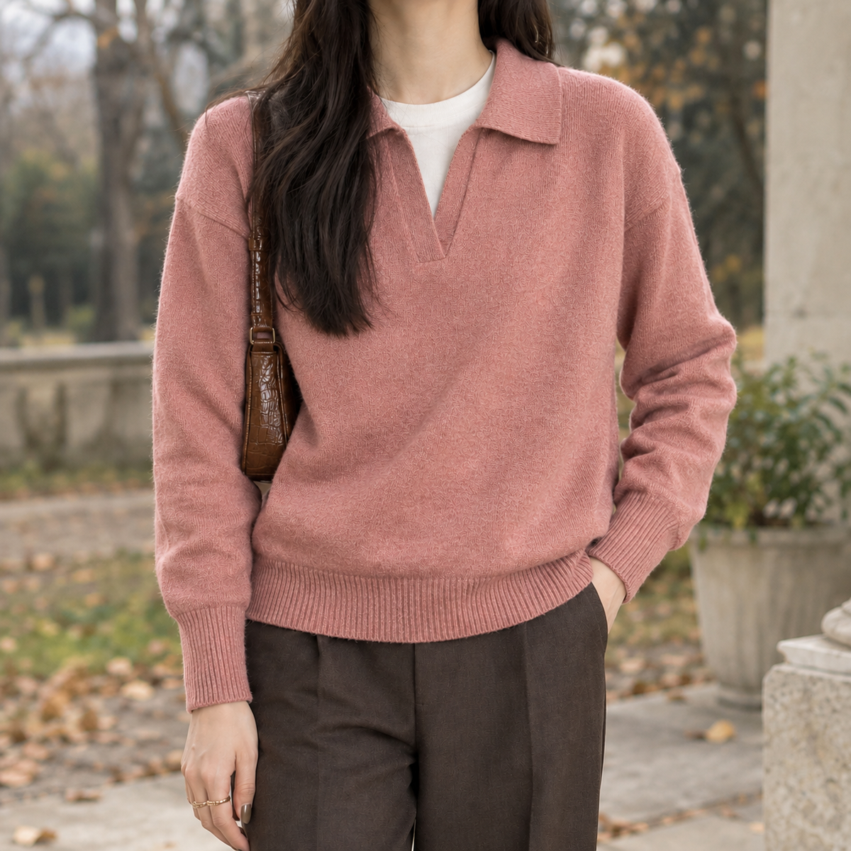 Lauren Polo Sweater - Pink